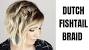 How To French Braid Short Hair Step By Step