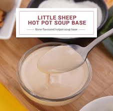 Place in all the seasonings including . Little Sheep Pork Bone Hot Pot Soup Base 155g T T Supermarket