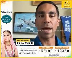 NASA Astronaut Raja Chari wishes India 75th Independence Day,  Indian-American NASA astronaut Raja Chari extended his best wishes to India 