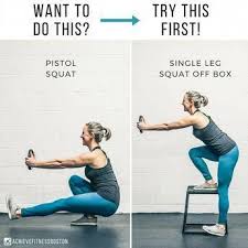 Want To Do A Pistol Squat Pistol Squats Are An Advanced Single Leg Exercise That Require A Combination Of Strength Balance Leg Workout Pistol Squat Exercise