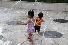 setia walk新一代品茶聊天喝酒谈恋爱的好地与小孩玩的laminar jet fountain fountain kids rugs decor