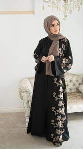 The best selection of royalty free abaya fashion vector art, graphics and stock illustrations. Abaya Fashion Hijab Style Com