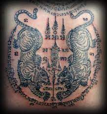 Bangkok Ink Experience Getting A Sak Yant With Ajarn Neng Buddhist Tattoo Tattoos Thai Tattoo