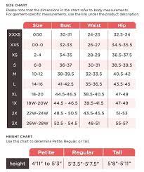 Logo Lori Goldstein Size Chart