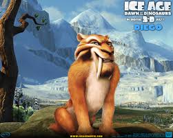 Saber tooth tiger ice age drawing. Diego The Saber Toothed Tiger Ice Age 3 Characters 1280x1024 Wallpaper Teahub Io