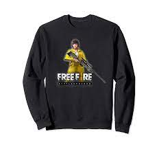 It is available on amazon in different sizes so remember to select the right size. Get Now Free Fire For Boy Long Sleeve Hoodies Sweatshirts Garena Tees Design