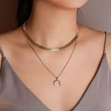 tumblr necklace chain necklace gold necklace