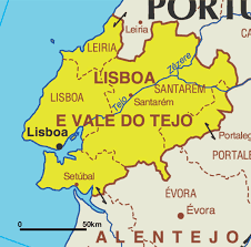 Lonely planet photos and videos. Mapa De La Region De Lisboa En Portugal Gifex
