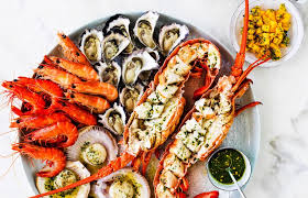 Planning a casual dinner party menu doesn't have to be hard. Hot And Cold Easy Seafood Platter Recipe Myfoodbook