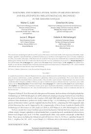 Pdf Taxonomic And Nomenclatural Notes On Miconia Crenata And Related Species Melastomataceae Miconieae In The Greater Antilles
