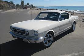 Image result for Wimbledon White 1966 Mustang