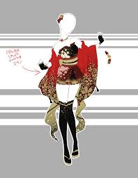 Outfit Adoptable 39 Closed By Scarlett Knight Deviantart Com On Deviantart Anime Dress Clothing Sketches Anime Outfits