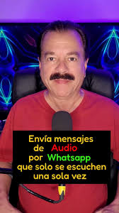 𝗖𝗼𝗺𝗼 𝗲𝗻𝘃𝗶𝗮𝗿 𝗺𝗲𝗻𝘀𝗮𝗷𝗲𝘀 𝗱𝗲 𝗔𝗨𝗗𝗜𝗢 𝗾𝘂𝗲 𝗹𝗼  𝗲𝘀𝗰𝘂𝗰𝗵𝗲𝗻 𝘀𝗼𝗹𝗼 𝘂𝗻𝗮 𝘃𝗲𝘇