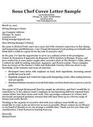 Here is a cook / chef cover letter sample: Chef French Cv October 2021