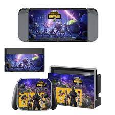 Fortnite Skin Sticker Wrap Set For Nintendo Switch Console Joy Con Dock Skins Fortnite Nintendo Switch Switch