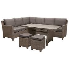Kettler Palma 8 Seater Garden Corner Lounging Table And Chairs Set Rattan Outdoor Lounge Set Garden Furniture Sets Table And Chair Sets