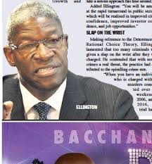 You have one chance to get it right, Ellington tells Gov't