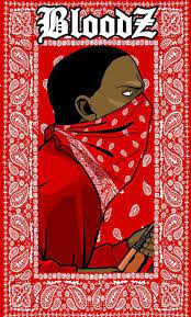 Men's red bandana crenshaw hoodie la bloods clothing slauson hooded sweatshirt. Gangsta Red Bandana Wallpaper
