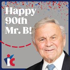 We want to wish a very Happy Birthday to a special member of the IC family.  Norman "Mr. B" Boudreau is celebrating his 90th birthday today! In case you  haven't heard, Mr.
