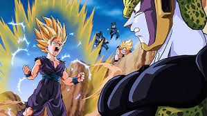 Feel free to use these dragon ball z live images as a background for your pc, laptop, android phone, iphone or tablet. Hd Wallpaper Dragonball Z Gohan And Cell Digital Wallpaper Dragon Ball Dragon Ball Z Wallpaper Flare
