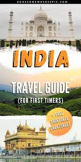 India Travel Guide For Beginners Free Cheatsheet India Travel Guide India Travel Asia Travel