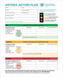 Below is a link to download an asthma action plan, which can be printed out and taken to a gp, where they can consult with the patient and discuss the best ways to manage their asthma. 13 Asthma Action Plan Templates Pdf Free Premium Templates