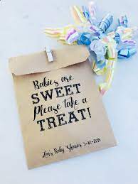 Babies Are Sweet Baby Shower Favor Bags Salted Design Studio