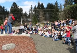 Olalla Musical Garden Ribbon Cutting Ceremony