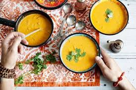 Soupe Indienne Courge Butternut Carottes Poireau Lentilles Corail Coco Recettes De Cuisine Recette Soupe Lentilles Lentilles Corail