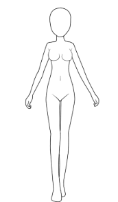 Anime Girl Base By Princessskyler On Deviantart For curiosity, here it is (though be warned it is intentionally open, for skinning purposes. anime girl base by princessskyler on