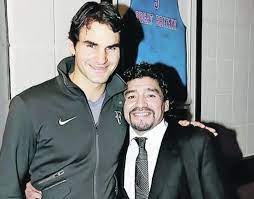 9 894 528 tykkäystä · 32 553 puhuu tästä. Als Diego Maradona Roger Federer Feierte