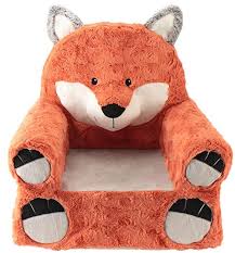 animal adventure sweet seats fox children s plush chair plush chair small kids chair kids chairs