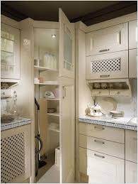 Build it in to the bottom of of your chosen cabinet and simply sweep the dust and dirt towards it. Vacuum Cleaner Storage Ideas Kitchen Corner Cupboard Kitchen Cabinet Organization Layout Corner Pantry Cabinet