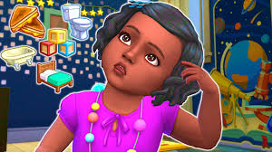 Can I keep this toddler happy without controlling any other sim? // Sims 4  toddler challenge