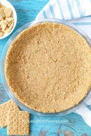 No Bake Graham Cracker Crust Only 3 Ingredients Creative Innovative Kitchen Tools Gadgets Homemade Graham Crackers Baked Graham Cracker Crust Homemade Graham Cracker Crust