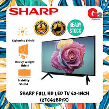 Find the sharp tv that is right for you. Sharp Full Hd Led Tv 42 Inch 2tc42bd1x 2 Year Sharp Warranty Malaysia