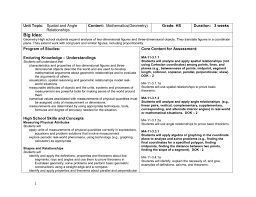 When two parallel lines are cut by a transversal, the resulting alternate interior angles are congruent. Spatial Angle Relations