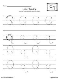 Letter Q Tracing Printable Worksheet Alphabet Tracing Worksheets Tracing Worksheets Preschool Writing Practice Worksheets