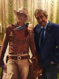 Well, I made it to the festival. Ran into John Wayne. I got to say, he was  a little stiff.