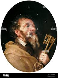 Jesus and peter keys painting hi-res stock photography and images