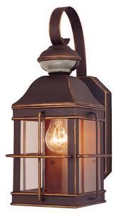 Seagate Steel Outdoor Decorative Motion Light Antique Oil Lamps Motion Activated Light Motion Lights