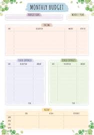 Pin On Budget Planners