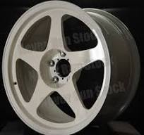 18.5LBS R6061 18x8.5 5x112 +35 CHAMPIONSHIP WHITE 5 SPOKES FORGED 4 WHEELS  SET | eBay