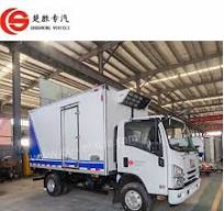 Japanese Brand 4/5m Refrigerator Vehicle Refrigeration Van Truck Cold Room  Truck