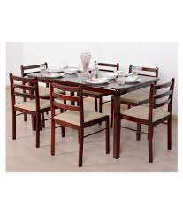 We offer the option to place a 50% deposit on your purchase with the remaining balance due at project completion. T2a Javint Six Seater Dining Table Set Contemporary Solid Wood 6 Seater Dining Table Set Rectangular Dining Table Set With 6 Chairs Buy T2a Javint Six Seater Dining Table