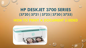 Damit ihre hardware die maximale leistung erzielen kann, sollten sie immer die aktuellsten gerätetreiber verwenden. Hp Deskjet 3720 3721 3755 3730 How To Print A Document 2 Sided Youtube