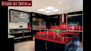 Modern kitchen is here to save the day with a whole new kitchen set, including new counters, island counters, appliances and more! Kitchenset Cantik Modern Design Kitchen Set Youtube