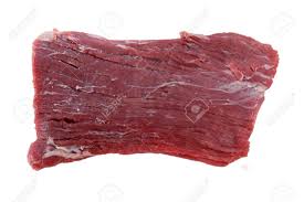 Although the traditionally used cut of meat for london broil is the flank steak, some also use cuts such as top rounds, blade roast or sirloin . A Piece Of Raw Flank Steak Also Known In The Us As London Broil Isolated On White Stock Photo Picture And Royalty Free Image Image 25244235
