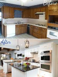 before and after kitchen renovations