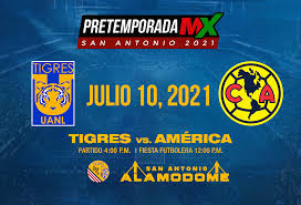 Revive las acciones más destacadas del duelo entre felinos y águilas en el en el máximo circuito del futbol mexicano, tigres viene de un difícil partido donde apenas logró el. Tigres Enfrentara Al America En San Antonio Dentro De La Pretemporada 2021 Tigres Uanl